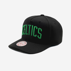 Boston Celtics Wordmark MVP NBA Snapback Hat
