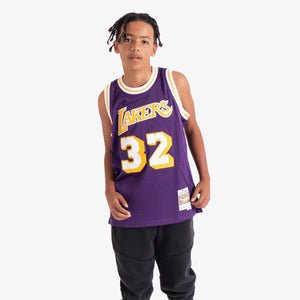 Magic Johnson Los Angeles Lakers HWC Youth NBA Swingman Jersey