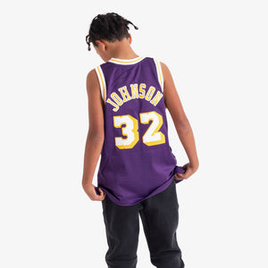 Magic Johnson Los Angeles Lakers HWC Youth NBA Swingman Jersey