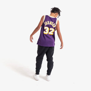 Magic Johnson Los Angeles Lakers HWC Youth NBA Swingman Jersey