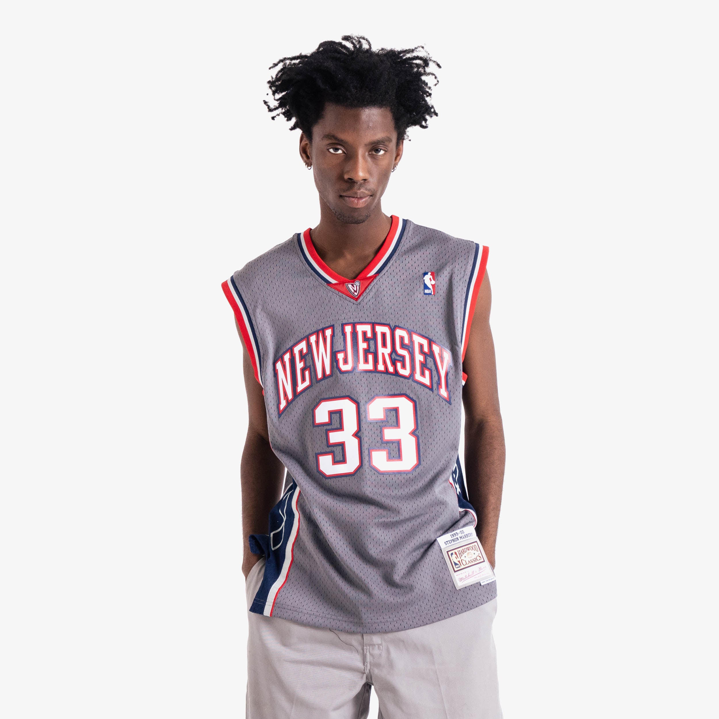 Mitchell & Ness New Jersey Nets Swingman Jersey S