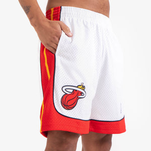 Miami Heat 2005-06 Hardwood Classics Throwback Swingman NBA Shorts