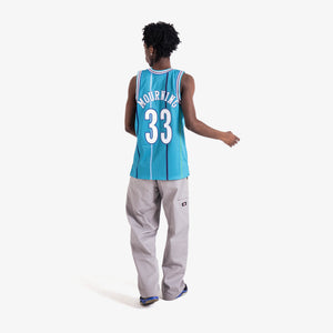 Alonzo Mourning Charlotte Hornets HWC Throwback NBA Swingman Jersey