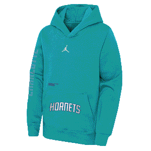 Charlotte Hornets 2024 Statement Courtside Youth NBA Hoodie