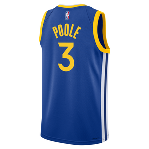 Jordan Poole Golden State Warriors 2024 Icon Edition Youth NBA Swingman Jersey