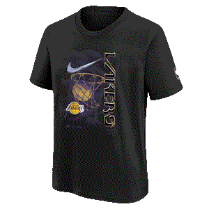 Los Angeles Lakers 2024 City Edition Courtside 2 Youth NBA T-Shirt