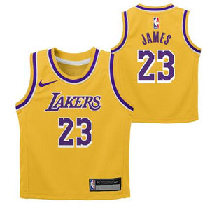 Lebron James Los Angeles Lakers 2024 Icon Edition Toddler NBA Jersey