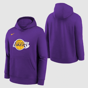Los Angeles Lakers Club Logo Youth NBA Hoodie