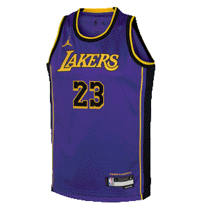 LeBron James LA Lakers 2024 Statement Edition Youth NBA Swingman Jersey