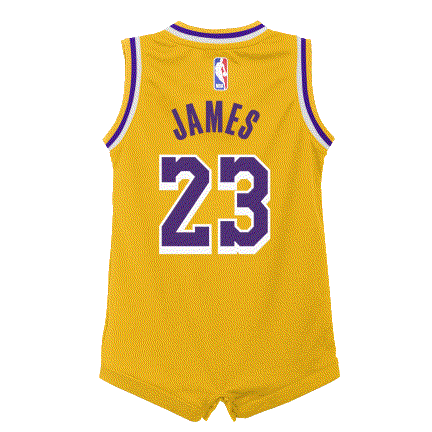 LeBron James Los Angeles Lakers 2024 Icon Edition Infant NBA Onesie