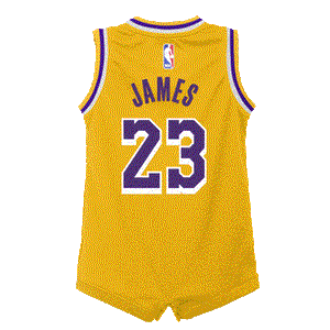 LeBron James Los Angeles Lakers 2024 Icon Edition Infant NBA Onesie