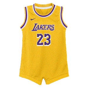 LeBron James Los Angeles Lakers 2024 Icon Edition Infant NBA Onesie