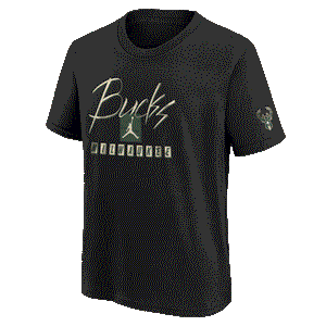 Milwaukee Bucks 2024 City Edition Courtside 1 Youth NBA T-Shirt