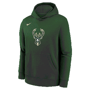 Milwaukee Bucks Club Logo Youth NBA Hoodie