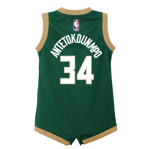 Giannis Antetokounmpo Milwaukee Bucks 2024 Icon Edition Infant NBA Onesie