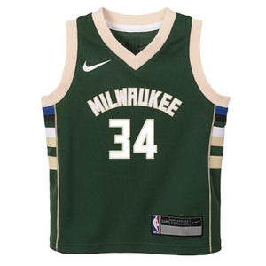 Giannis Antetokounmpo Milwaukee Bucks 2024 Icon Edition Infant NBA Jersey