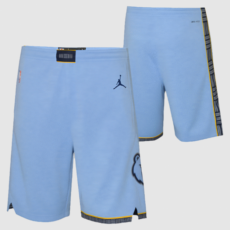 Grizzlies 2025 basketball shorts