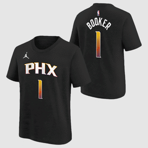 Devin Booker Phoenix Suns 2024 Youth Statement Edition NBA T-Shirt