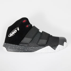 And1 Chosen One II Mens Black Basketball Shoes