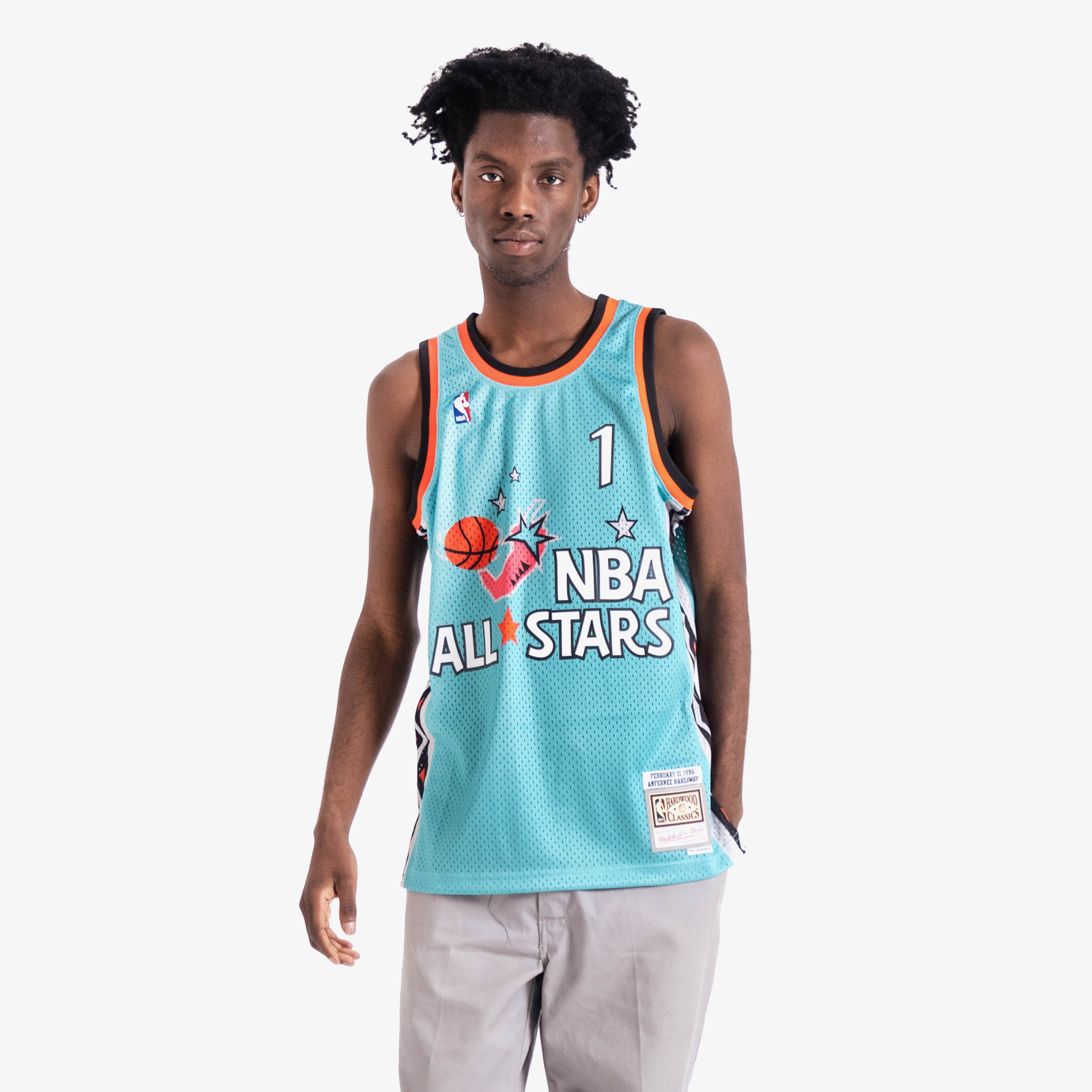 Men's 1996 NBA All-Star Game Penny Hardaway Mitchell & Ness Teal