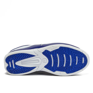 And1 Rise Mens White/Navy Basketball Shoes
