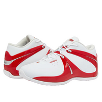 And1 Rise Mens White/Red Basketball Shoes