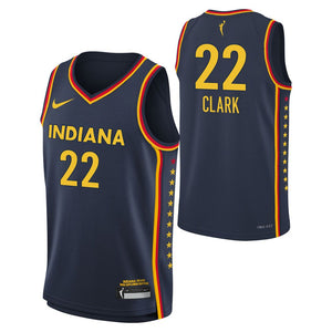 Caitlin Clark Indiana Fever 2025 Explorer Edition Youth WNBA Swingman Jersey