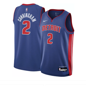 Cade Cunningham Detroit Pistons 2024 Icon Edition Youth NBA Swingman Jersey