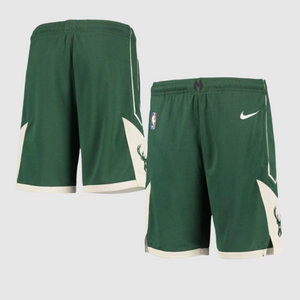 Milwaukee Bucks 2024 Icon Edition Swingman Youth NBA Shorts