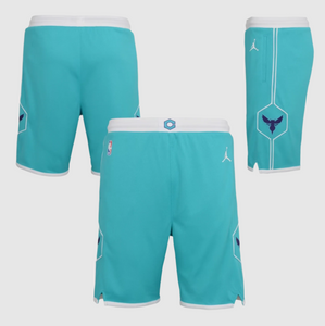 Charlotte Hornets 2025 Icon Edition Swingman Youth NBA Shorts