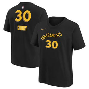 Stephen Curry Golden State Warriors 2024 City Edition NBA Youth T-Shirt