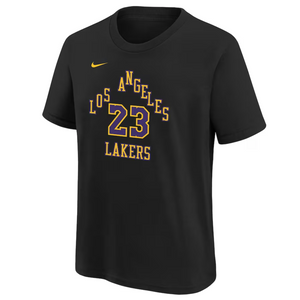 Lebron James Los Angeles Lakers 2024 City Edition NBA Youth T-Shirt