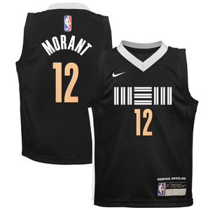 Ja Morant Memphis Grizzlies 2024 City Edition Boys NBA Jersey