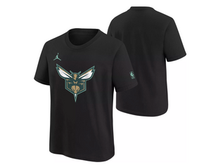 Charlotte Hornets 2024 City Edition Essential Logo Youth NBA T-Shirt