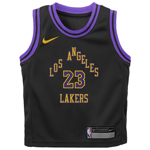 Lebron James Los Angeles Lakers 2024 City Edition Infant NBA Jersey