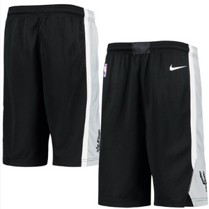 San Antonio Spurs 2024 Icon Edition Swingman Youth NBA Shorts