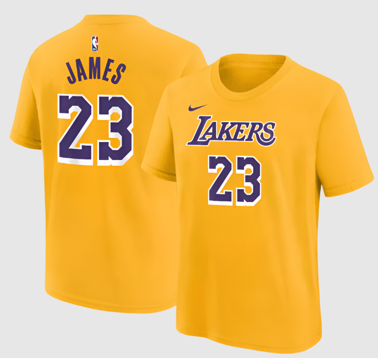 Lebron james top lakers tshirt