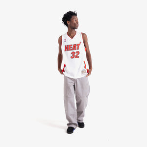 Shaquille O'neal Miami Heat HWC Throwback NBA Swingman Jersey