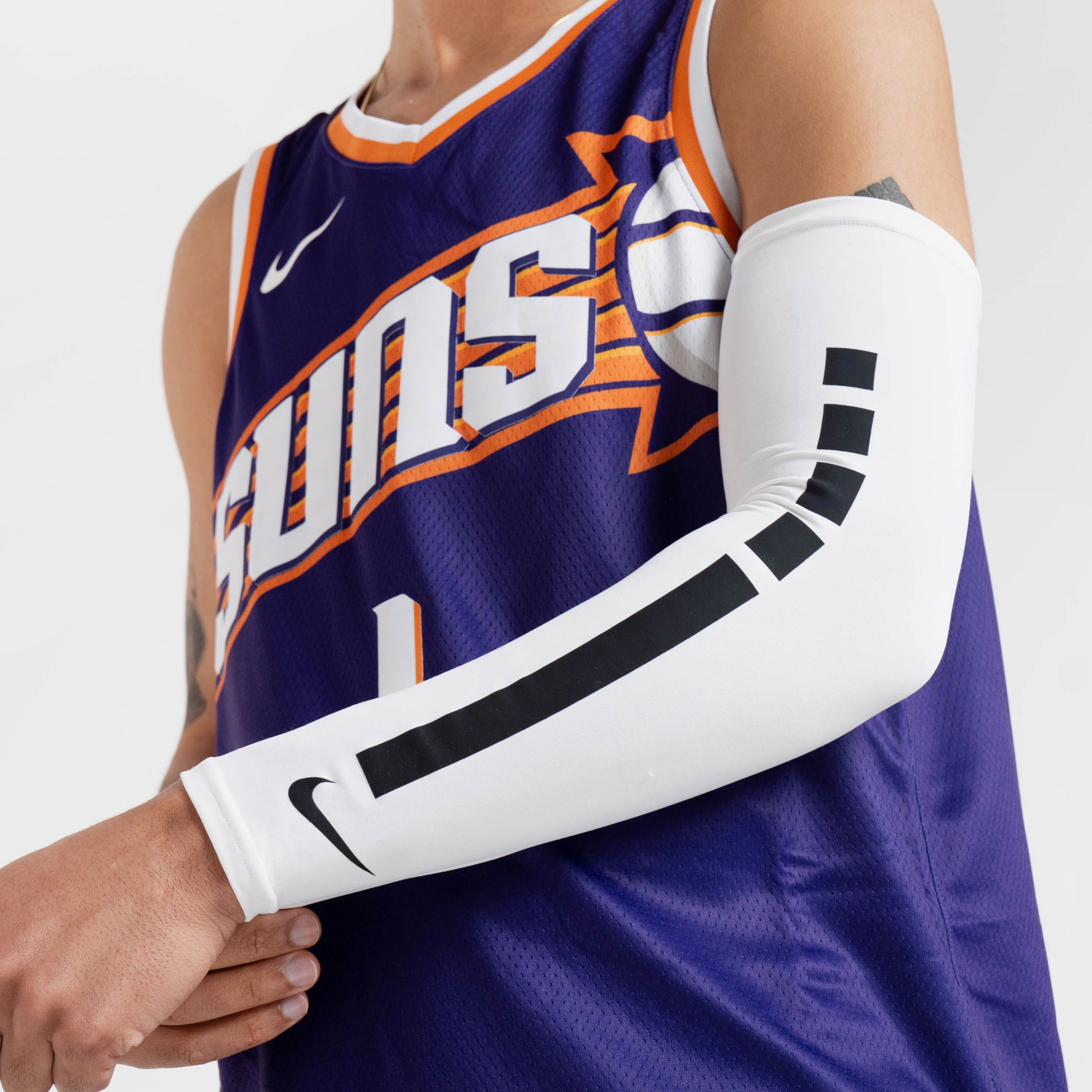 Nike Elite Arm Basketball Sleeve NBA Golden State Warriors Steph Curry Kids  L/XL