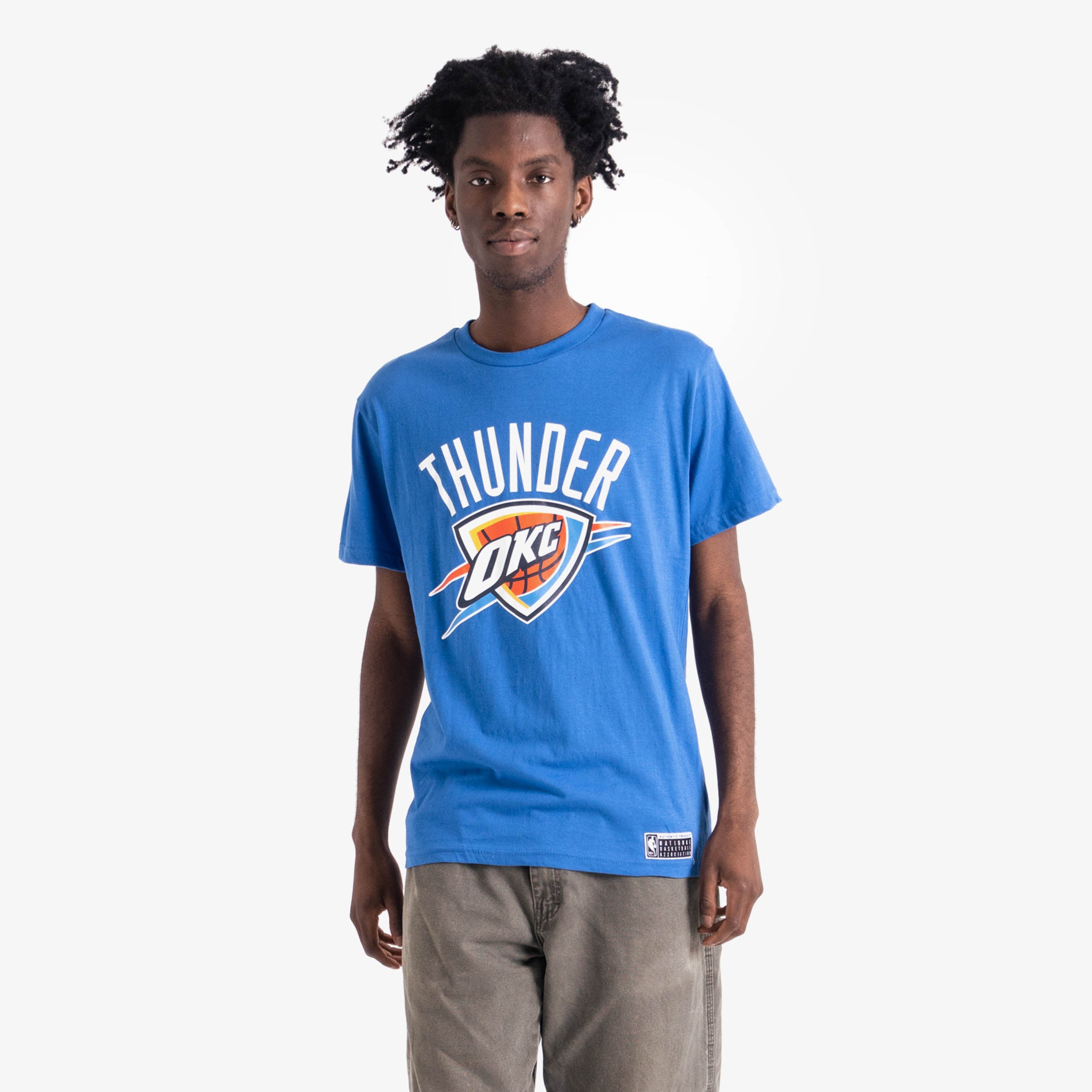 New Era NBA Oklahoma City Thunder Team Logo T-Shirt - NBA from USA Sports UK