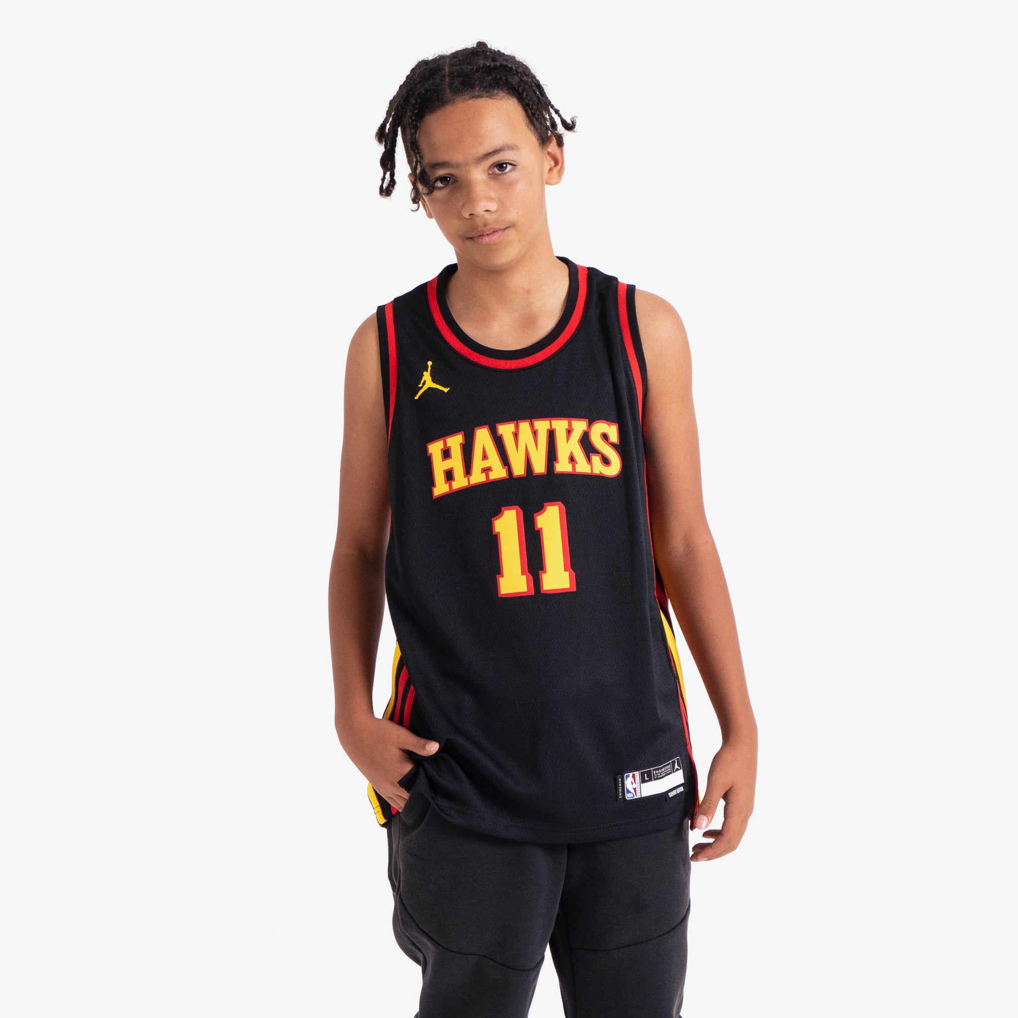 Men's Atlanta Hawks Trae Young Mitchell & Ness Black 2023 NBA All