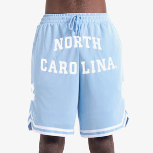 University of North Carolina Tar Heels Stamp Logo NCAA Mesh Shorts