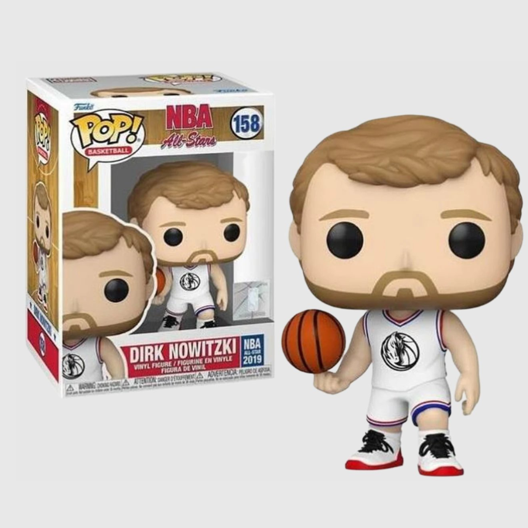 Dirk Nowitzki 2019 West All Star Game HWC NBA Legends Pop Vinyl Basketball Jersey World