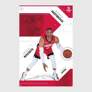 Russell Westbrook Houston Rockets NBA Wall Poster