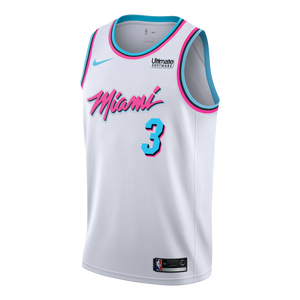 Dwyane Wade 'Miami Vice' Miami Heat City Edition NBA Swingman Jersey