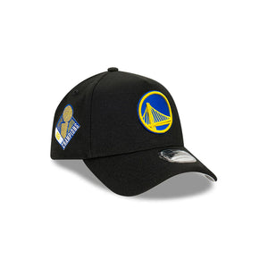 Golden State Warriors 9FORTY A-Frame Champs NBA Snapback Hat