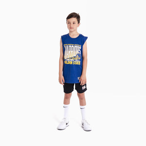 Golden State Warriors 'The Golden City' Grayling Youth NBA Muscle Tank