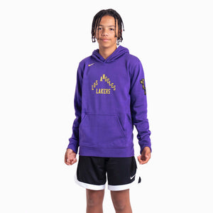 Los Angeles Lakers 2024 City Edition Courtside Youth NBA Dri-Fit Hoodie
