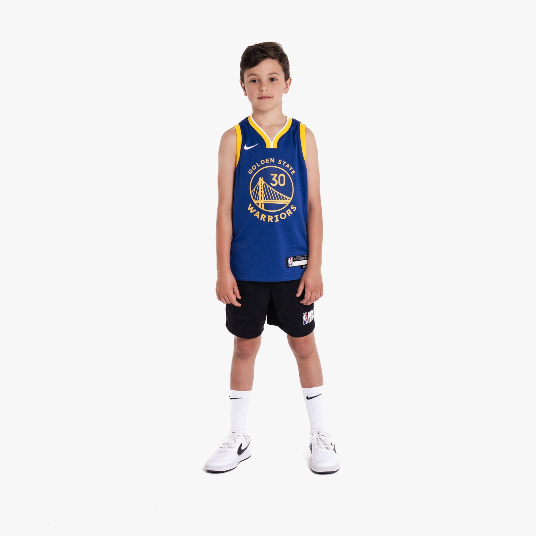 Stephen Curry Golden State Warriors 2025 Icon Edition Youth NBA Swingm Basketball Jersey World