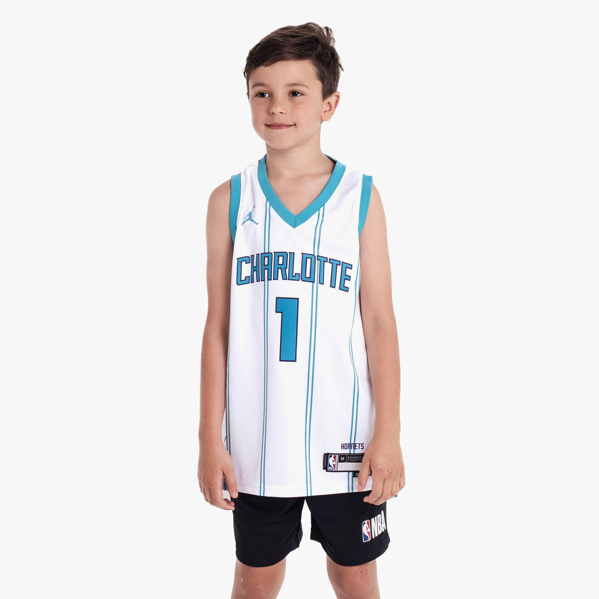 Lamelo Ball Charlotte 2024 Association Edition Youth NBA Swing